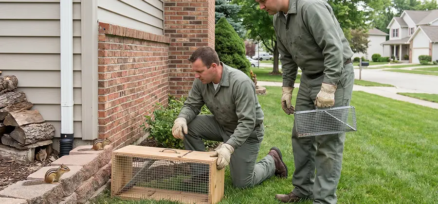 Remove Chipmunks From Yard in Redan