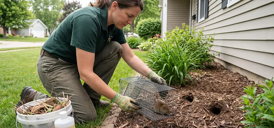 Organic Vole Control in Redan